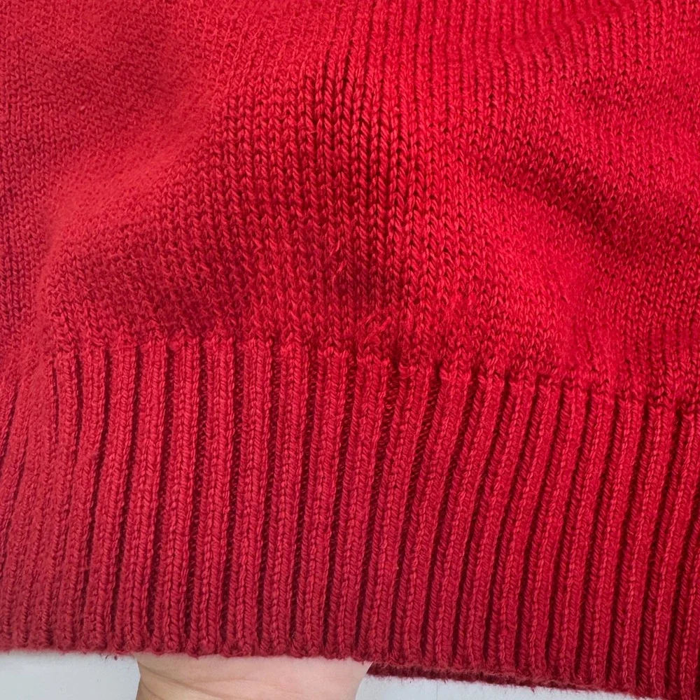 Polo Ralph Lauren Sweater Mens XL Red Preppy Old Money Aesthetic